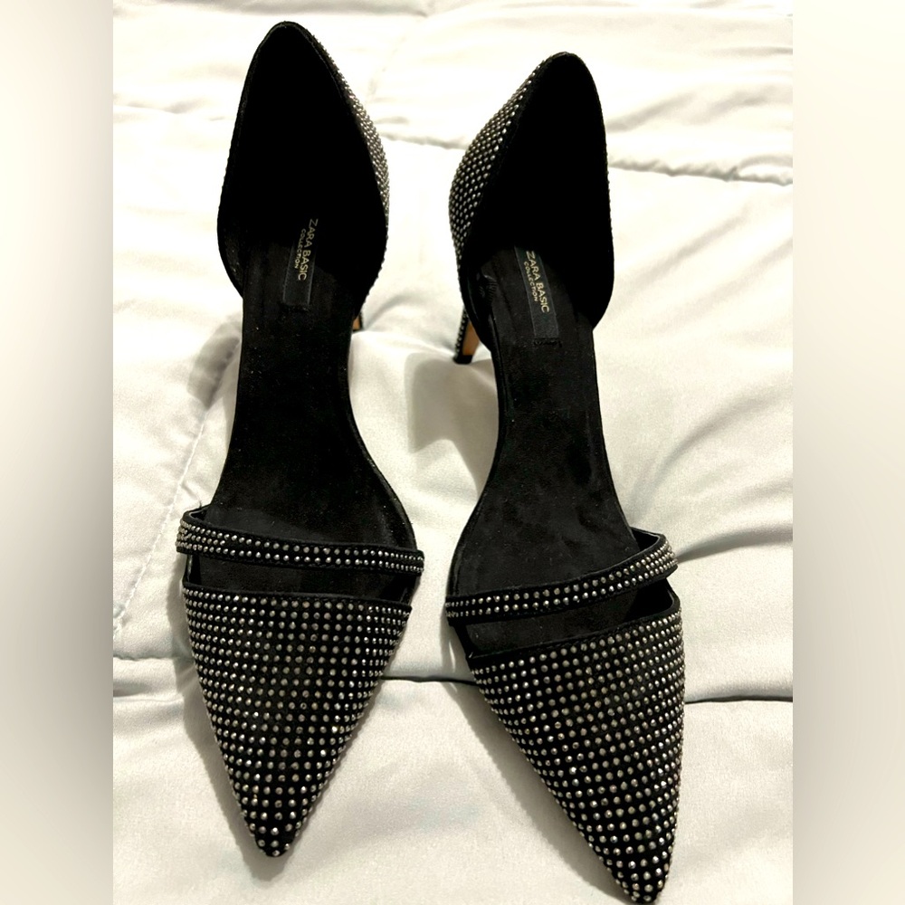 Zara Sparkle Shoes Size 8